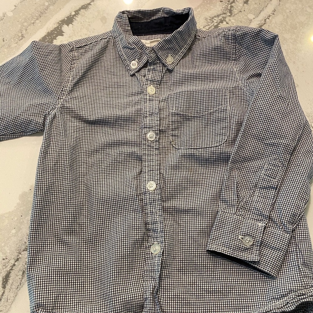 4t boys button up